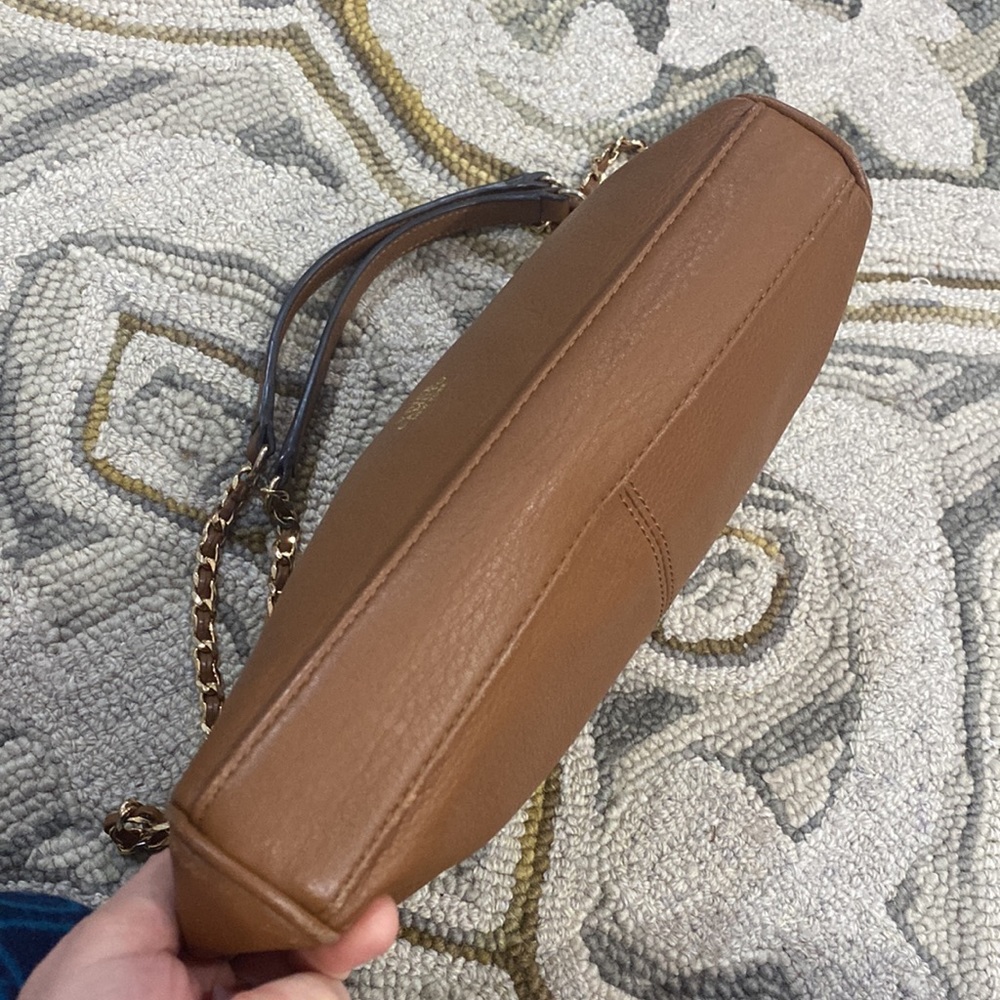π Vince camuto tan dark rum leather medium shoulder bag π - Picture 8 of 17